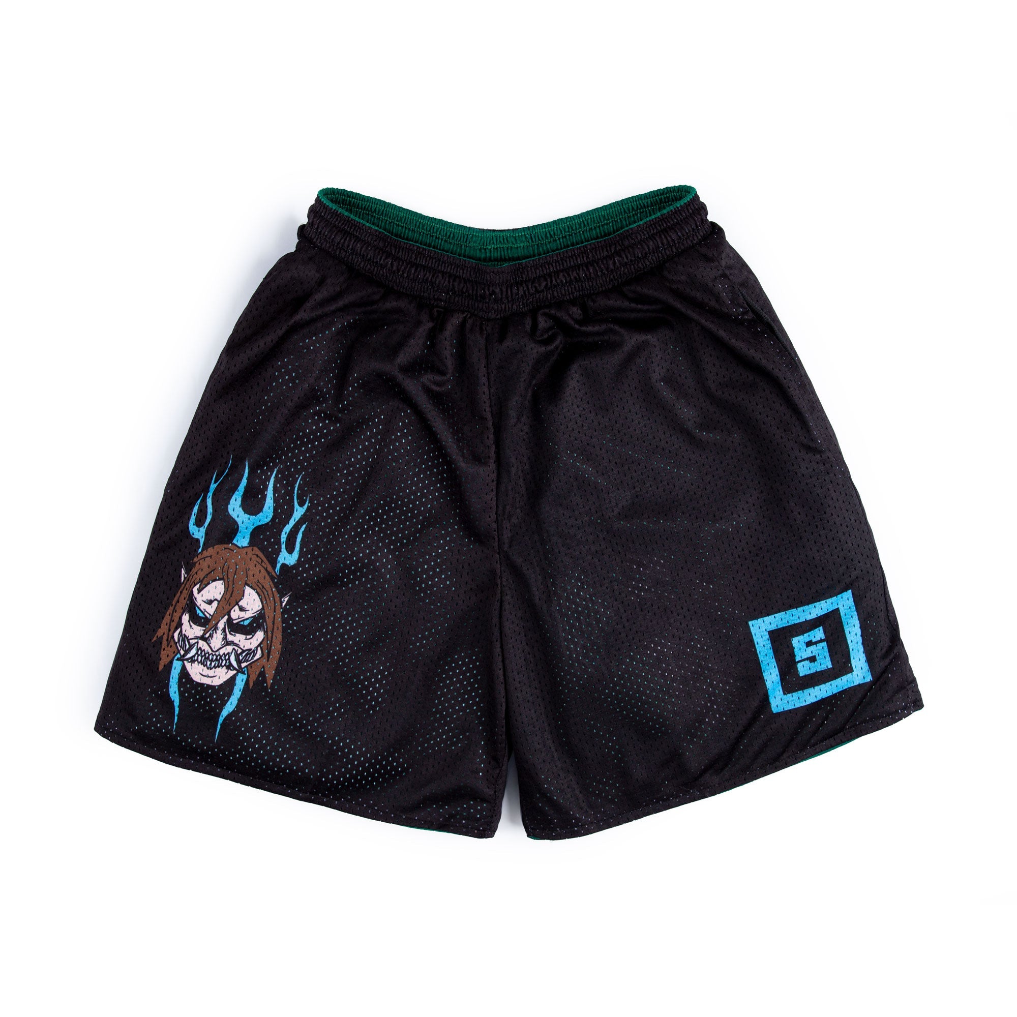 Reversible Mesh Shorts - Attack (Pre Order)