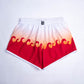 Women Athletic Shorts - Flame Pillar