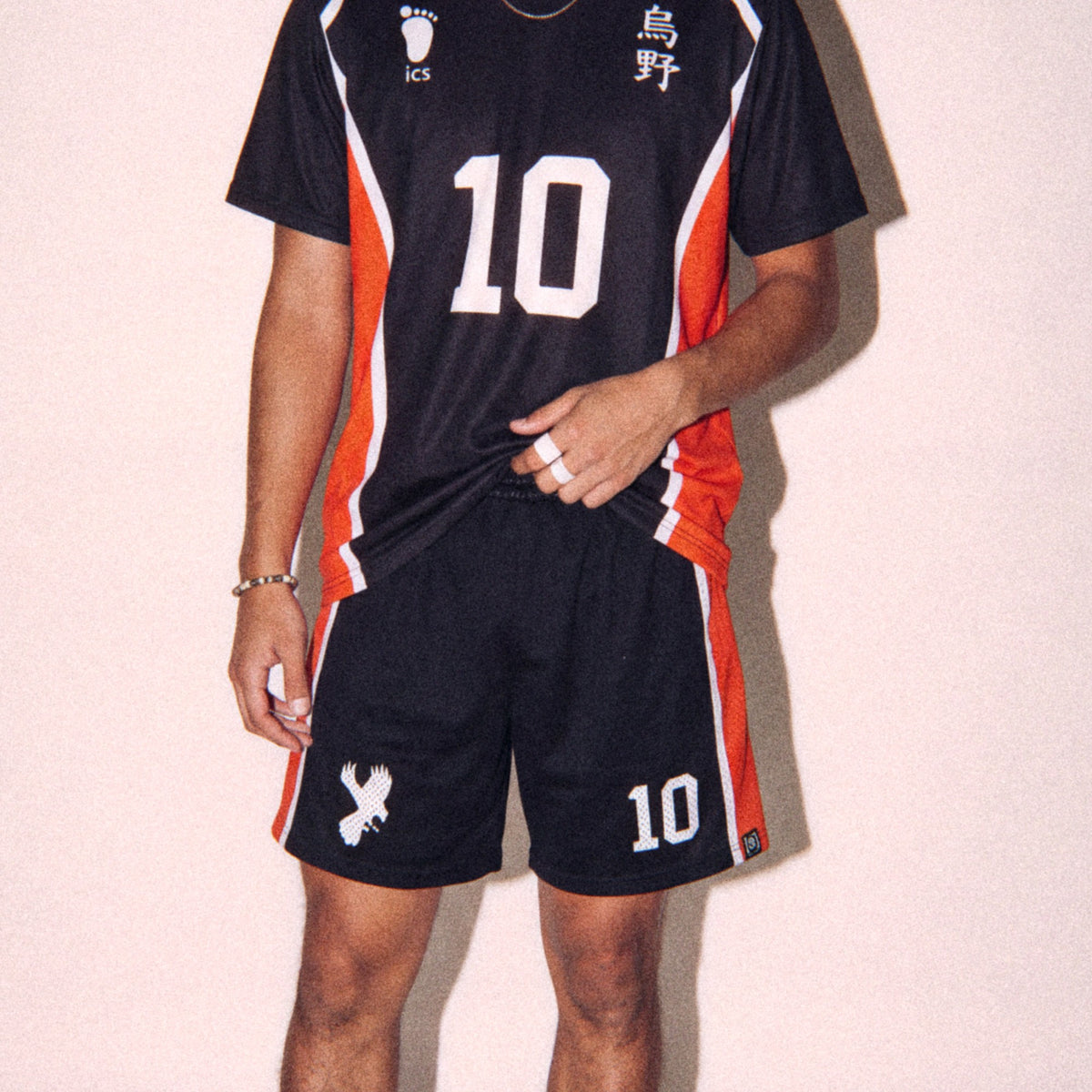Crows Ultimate Mesh Shorts on a model