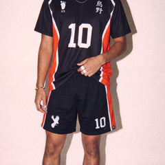 Crows Ultimate Mesh Shorts on a model