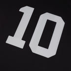 Crows Retro Soccer Jersey – number 10 close-up