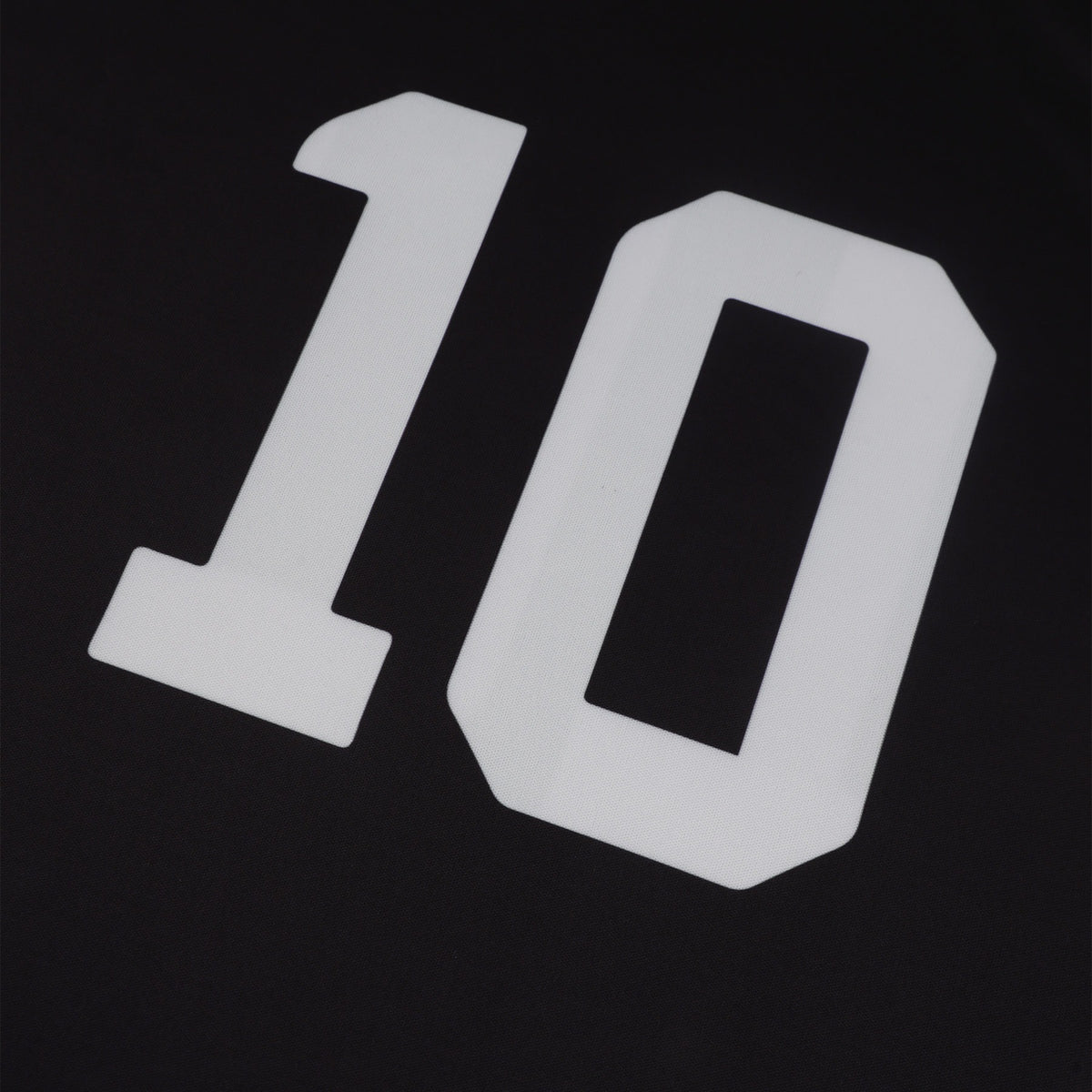 Crows Retro Soccer Jersey – number 10 close-up