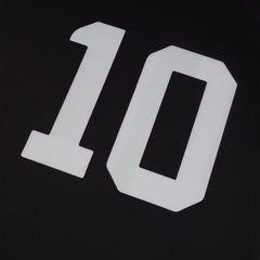 Crows Retro Soccer Jersey – number 10 close-up