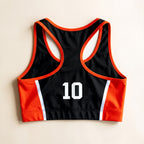 Crows Women Sports Bra – back