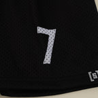 Foxes Ultimate Mesh Shorts – number 7 close-up