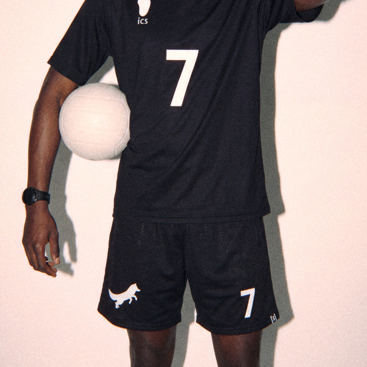 Foxes Ultimate Mesh Shorts on a model