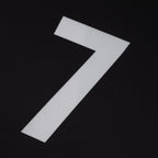 Foxes Retro Soccer Jersey – number 7 close-up