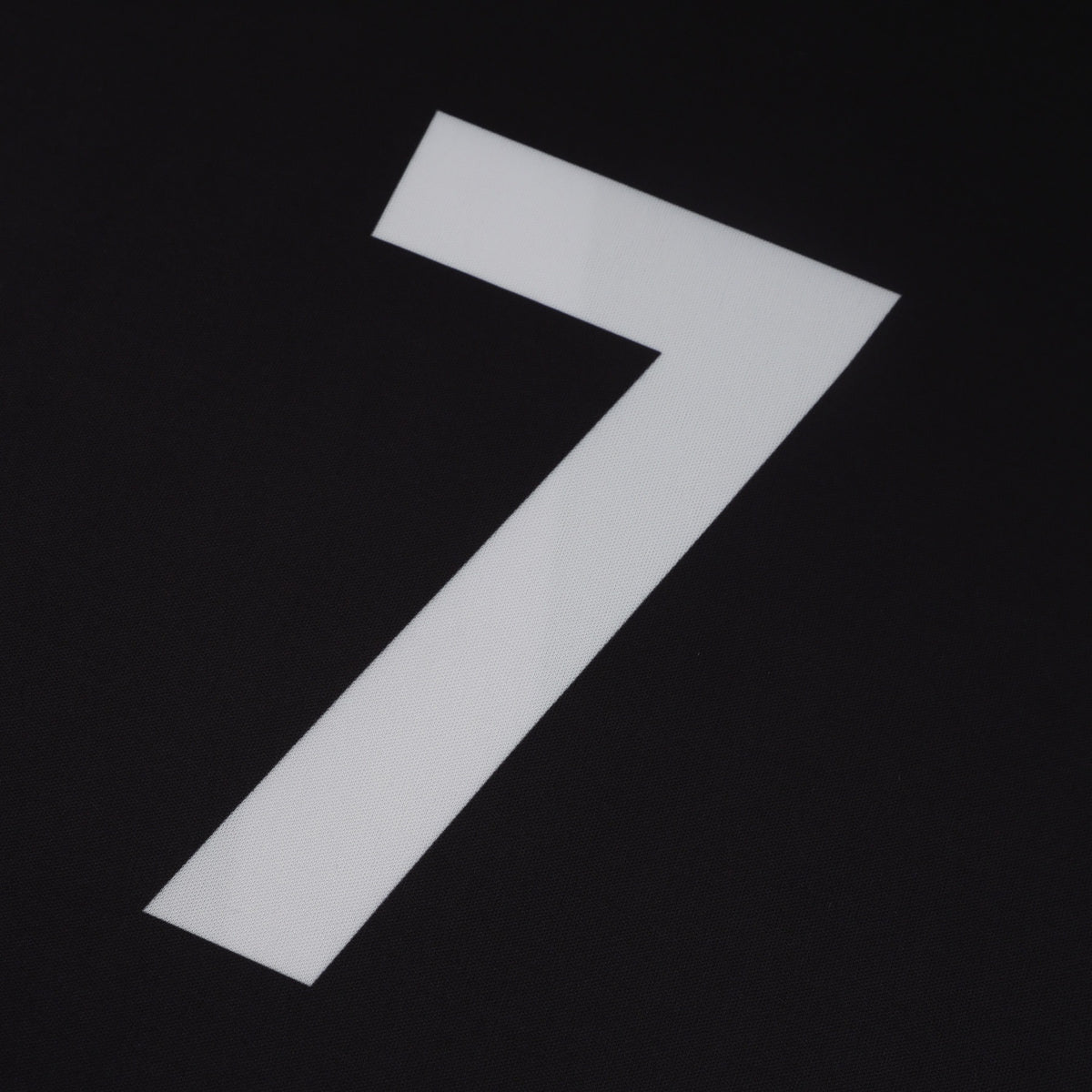 Foxes Retro Soccer Jersey – number 7 close-up