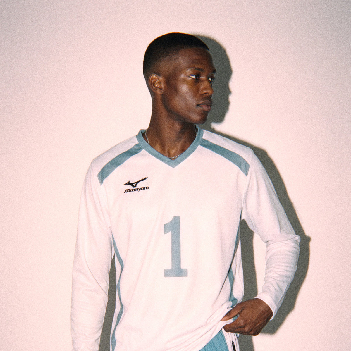 Kings long sleeve jersey on a model