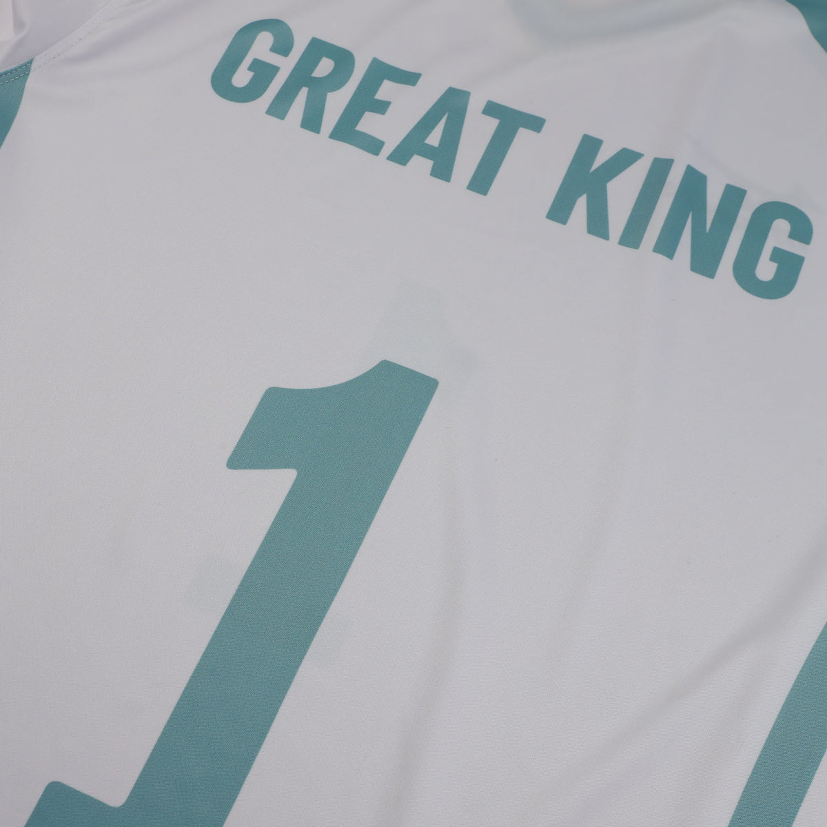 Kings Retro Soccer Jersey – name and number 1 on the back