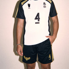 Owls Ultimate Mesh Shorts on a model