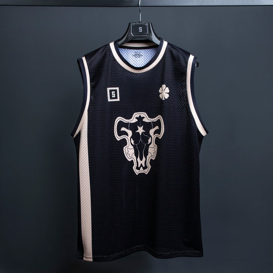 Basketball Jersey - Black Bull