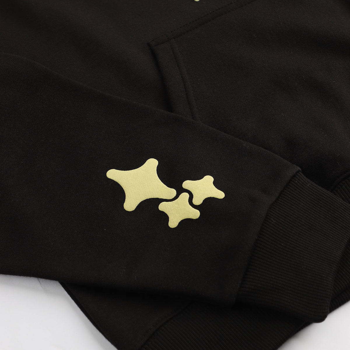 Puff Print Hoodie - The World is Yours