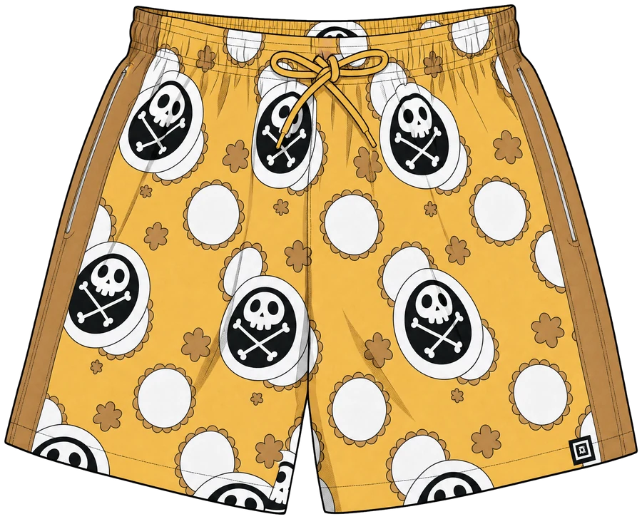 Pirate board shorts